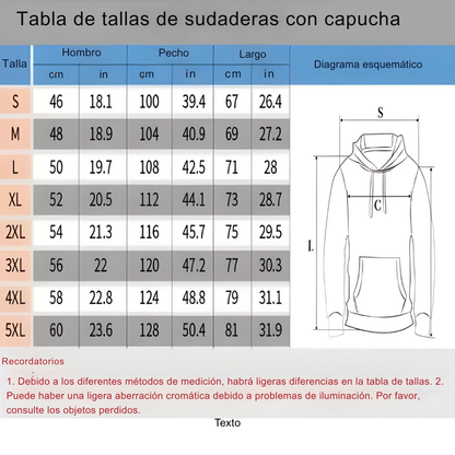 sudadera con capucha unisex