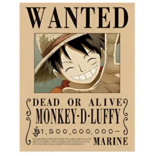 Cuadro lenticular Wanted