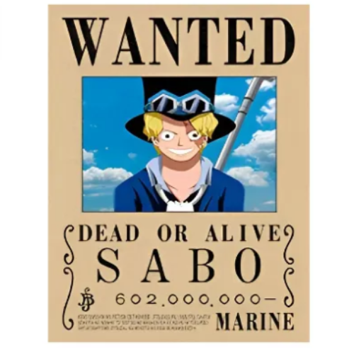 Cuadro lenticular Wanted