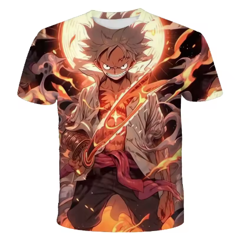 Camisetas de luffy