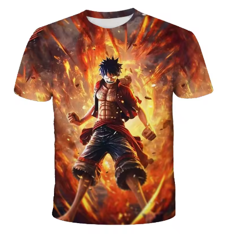 Camisetas de luffy