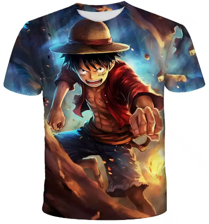 Camisetas de luffy