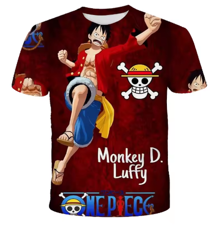 Camisetas de luffy