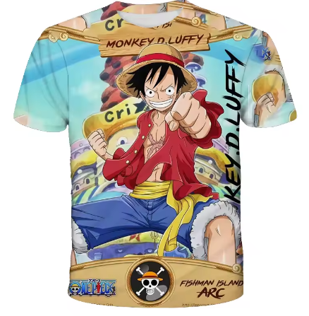 Camisetas de luffy