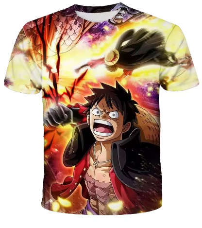 Camisetas de luffy