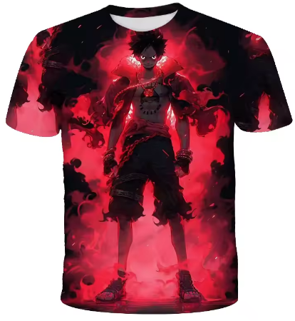 Camisetas de luffy